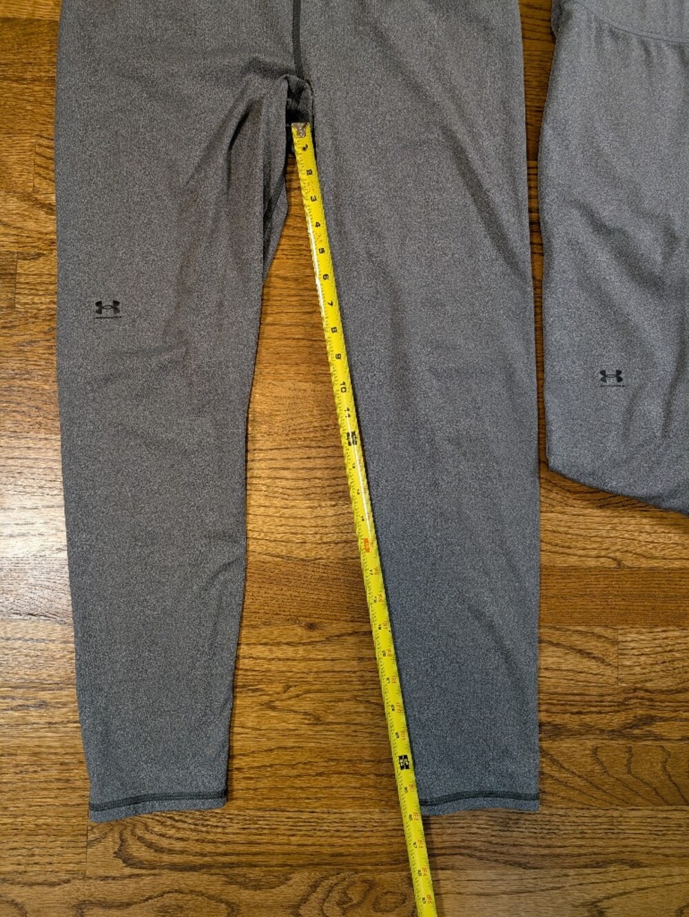 Under Armour ColdGear Fleece Lined Gray Leggings Lot of 2 Women's XL - Picture 3 of 6